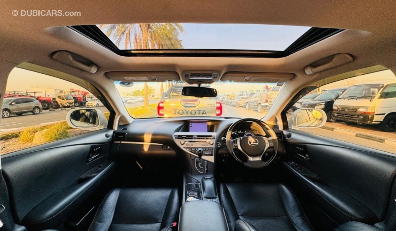 Lexus RX450h RHD | 2014 | PREMIUM BLACK INTERIOR | MEMORY AND ELECTRIC HEARED SEATS | REAR VIEW CAMERA