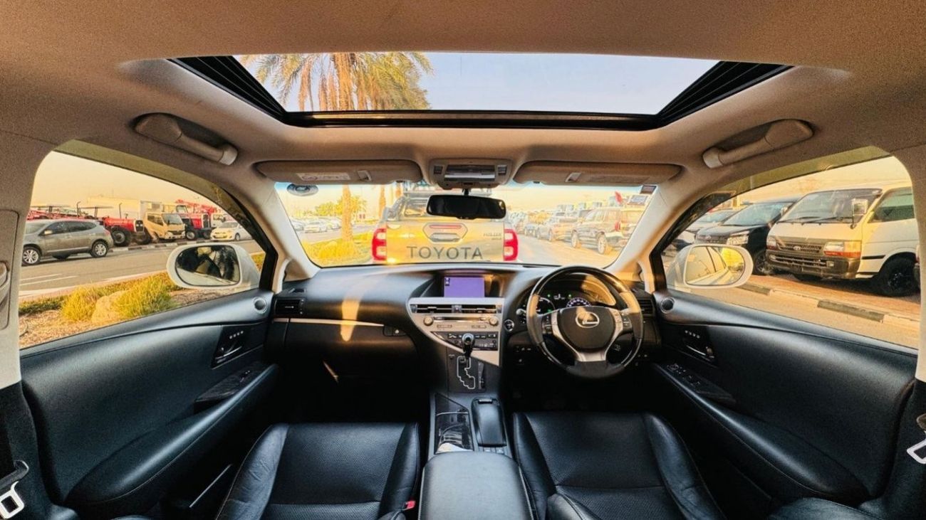 Lexus RX450h RHD | 2014 | PREMIUM BLACK INTERIOR | MEMORY AND ELECTRIC HEARED SEATS | REAR VIEW CAMERA