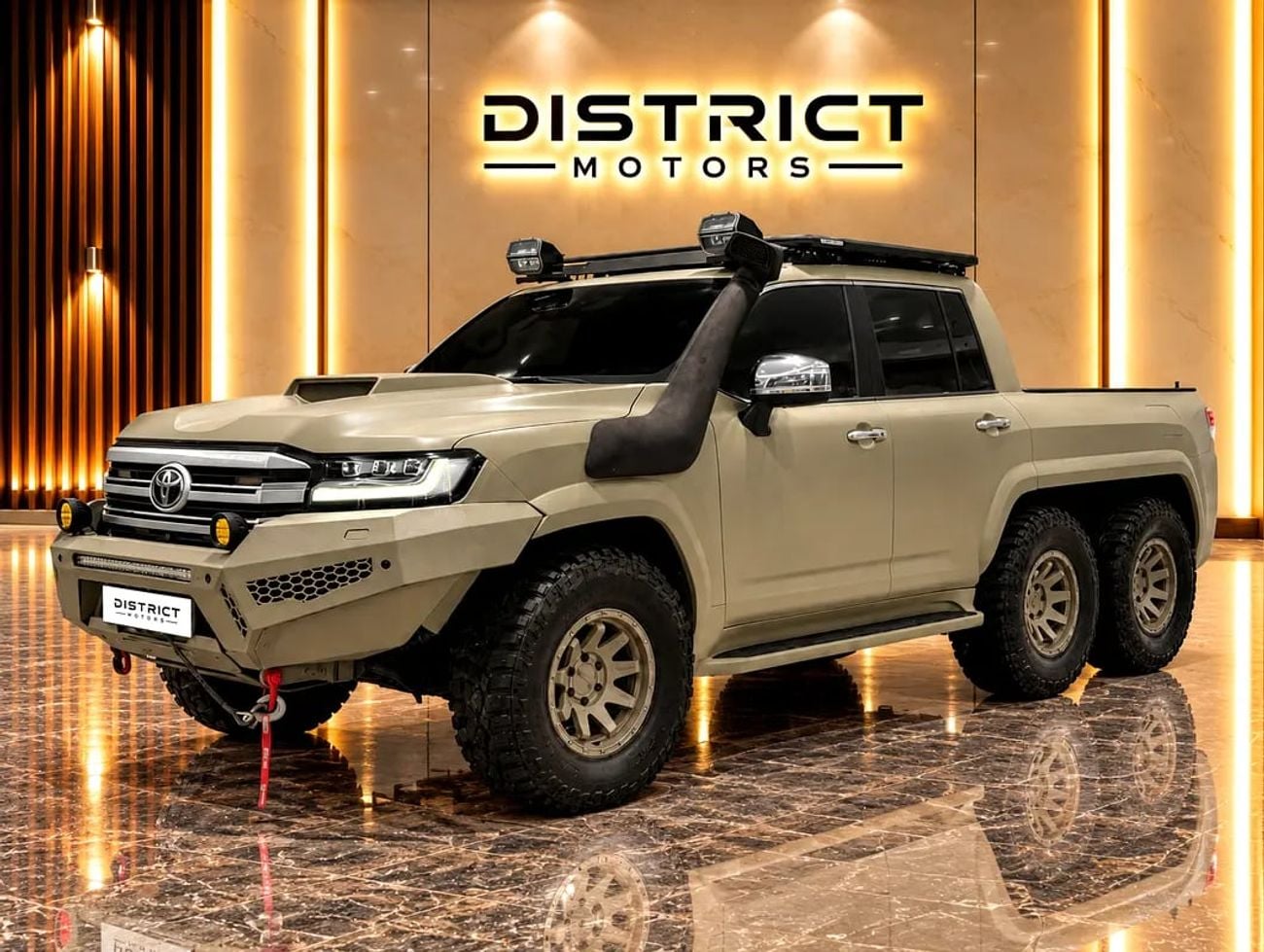 تويوتا لاند كروزر VXR 3.5 TT V6 6X6 - GCC Specs