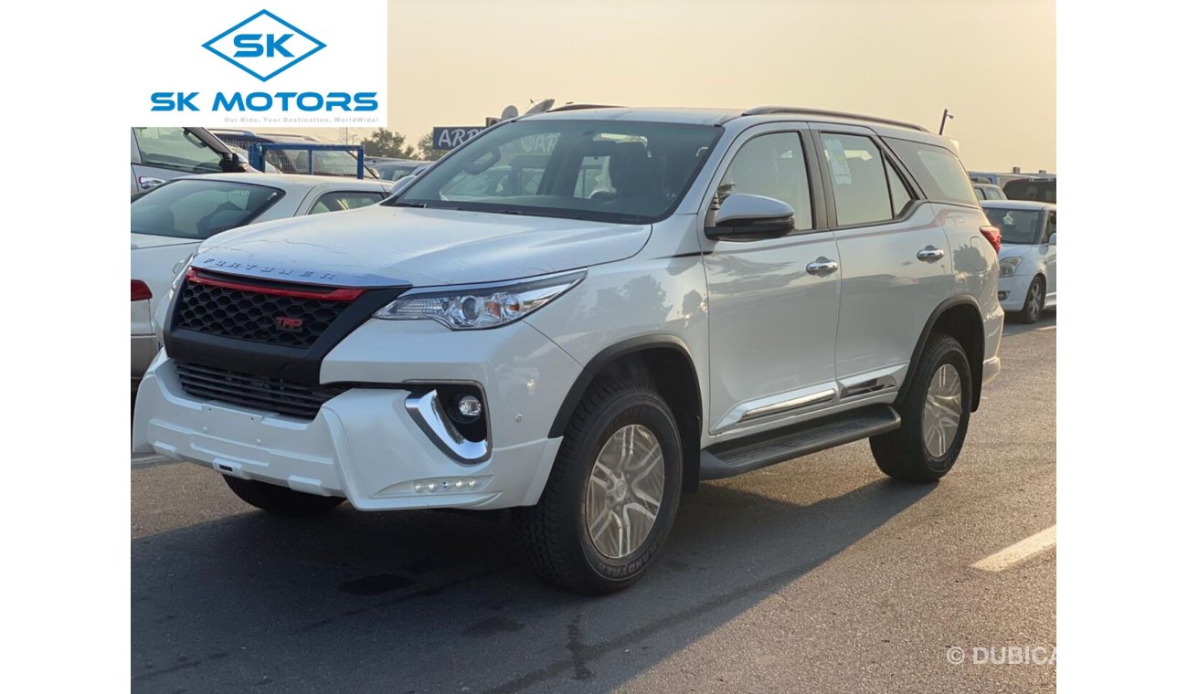 Toyota Fortuner 2.7L, TRD KIT, DVD+Rear Camera + Leather Seats + Front and Back Sensors, Alloy Rims 17''