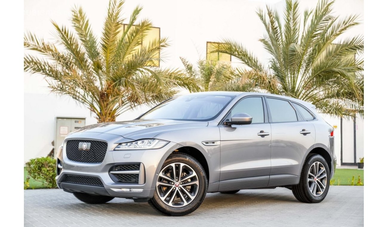 جاغوار F-Pace R sport  | 3,701 P.M | 0% Downpayment | Full Option | Agency Warranty