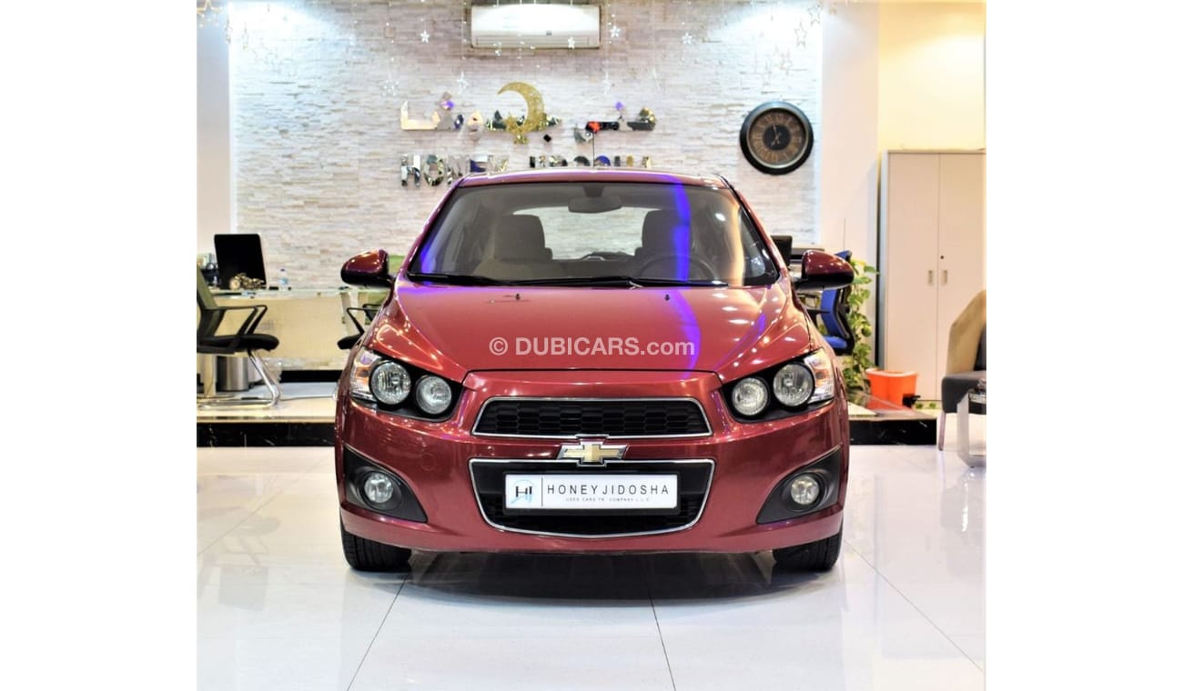 شيفروليه سونيك AMAZING Chevrolet Sonic 2014 Model!! in Red Color! GCC Specs