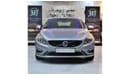Volvo V60 EXCELLENT DEAL for our Volvo V60 T5 R-DESIGN 2014 Model!! in Silver Color! GCC Specs