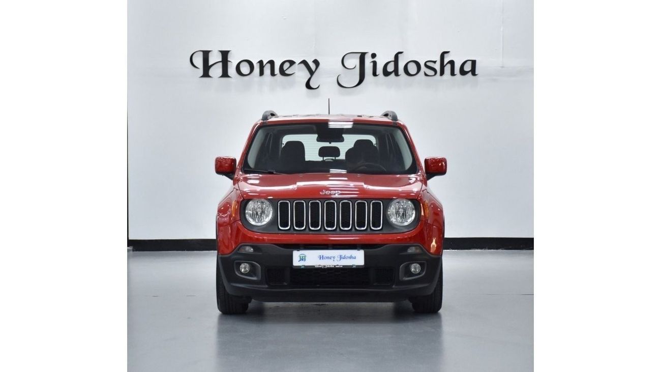 Jeep Renegade EXCELLENT DEAL for our Jeep Renegade Longitude ( 2017 Model ) in Red Color GCC Specs