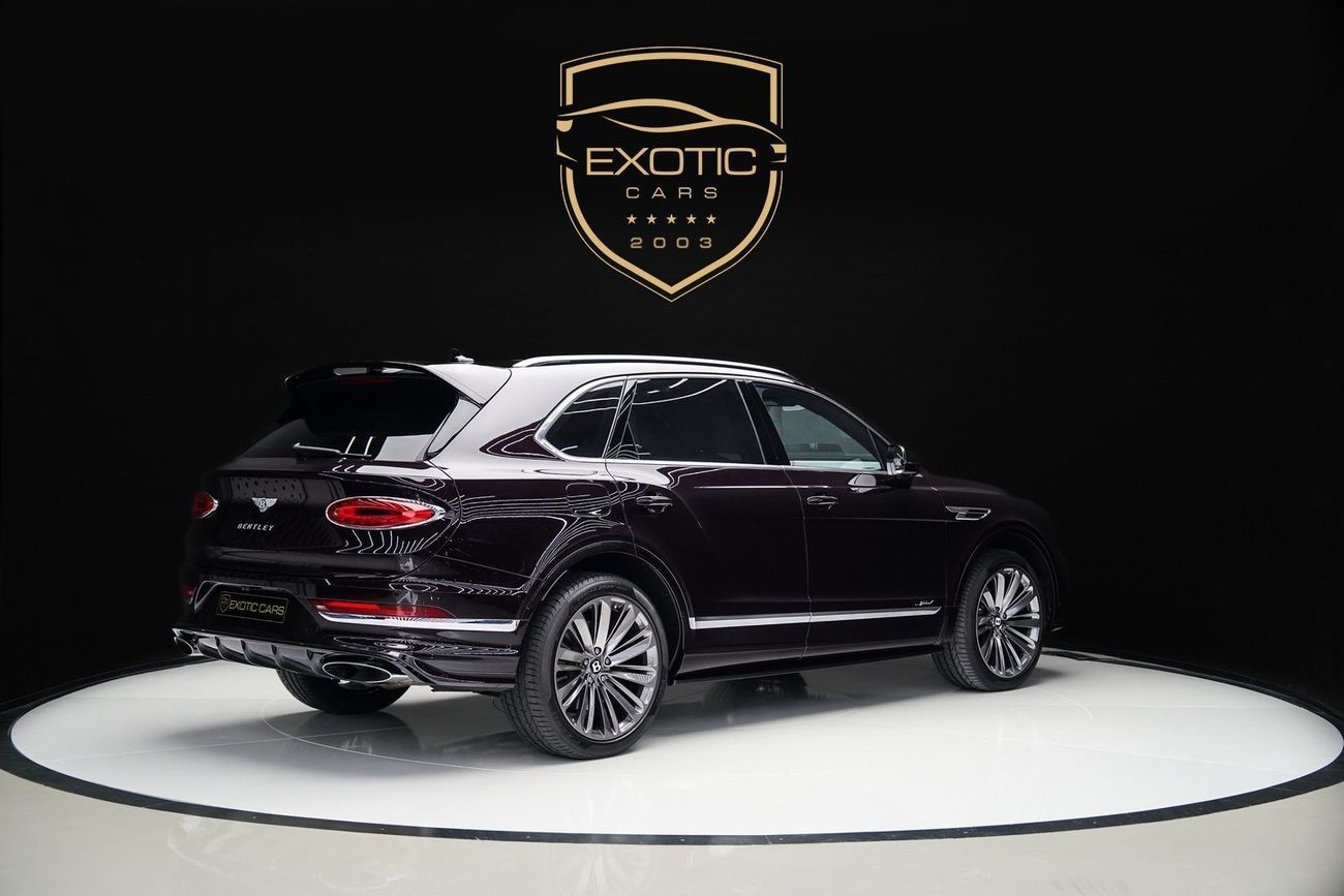 Bentley Bentayga Bentley Bentayga Speed W12