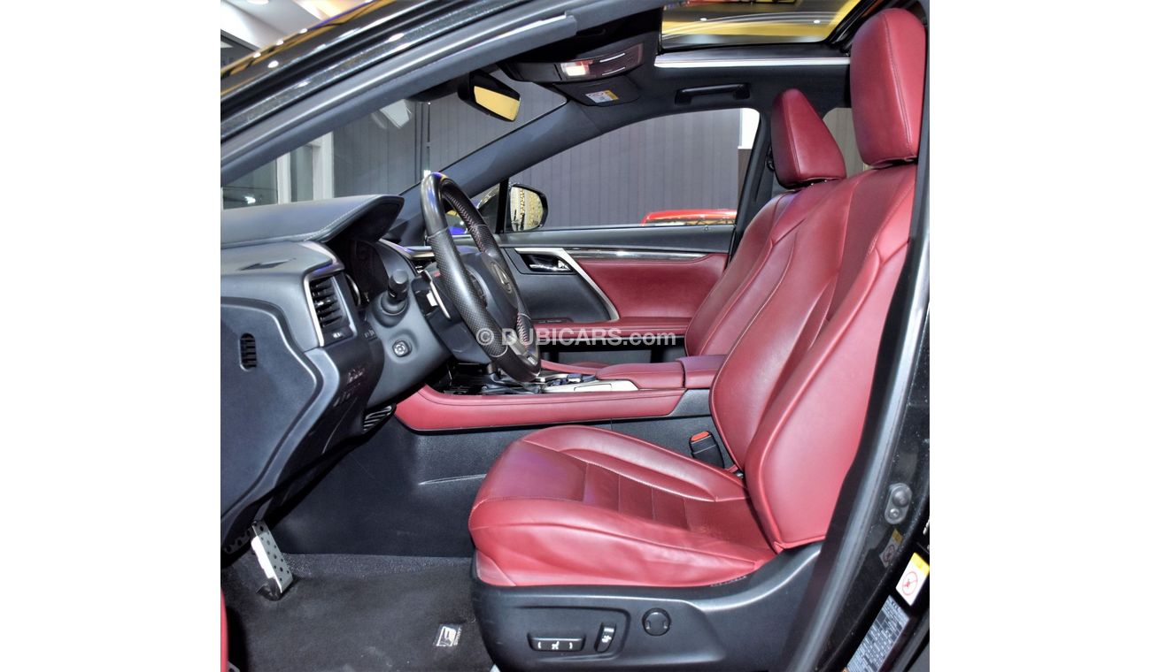 Lexus RX450h EXCELLENT DEAL for our Lexus RX450 F-Sport HYBRID ( 2017 Model ) in Black Color GCC Specs