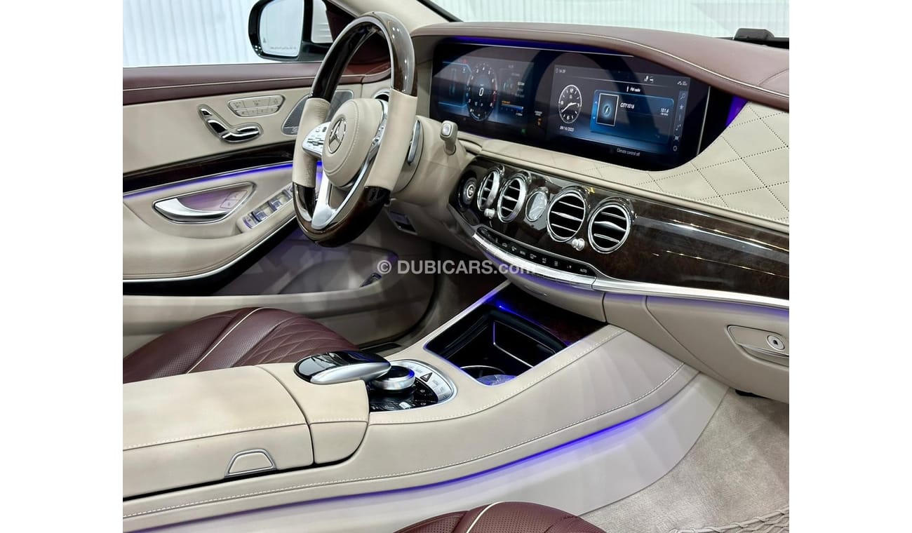 مرسيدس بنز S 560 اكسكلوسيف نسخة 2018 Mercedes Benz S560 4Matic, February 2024 Mercedes Warranty, Full Mercedes Servic