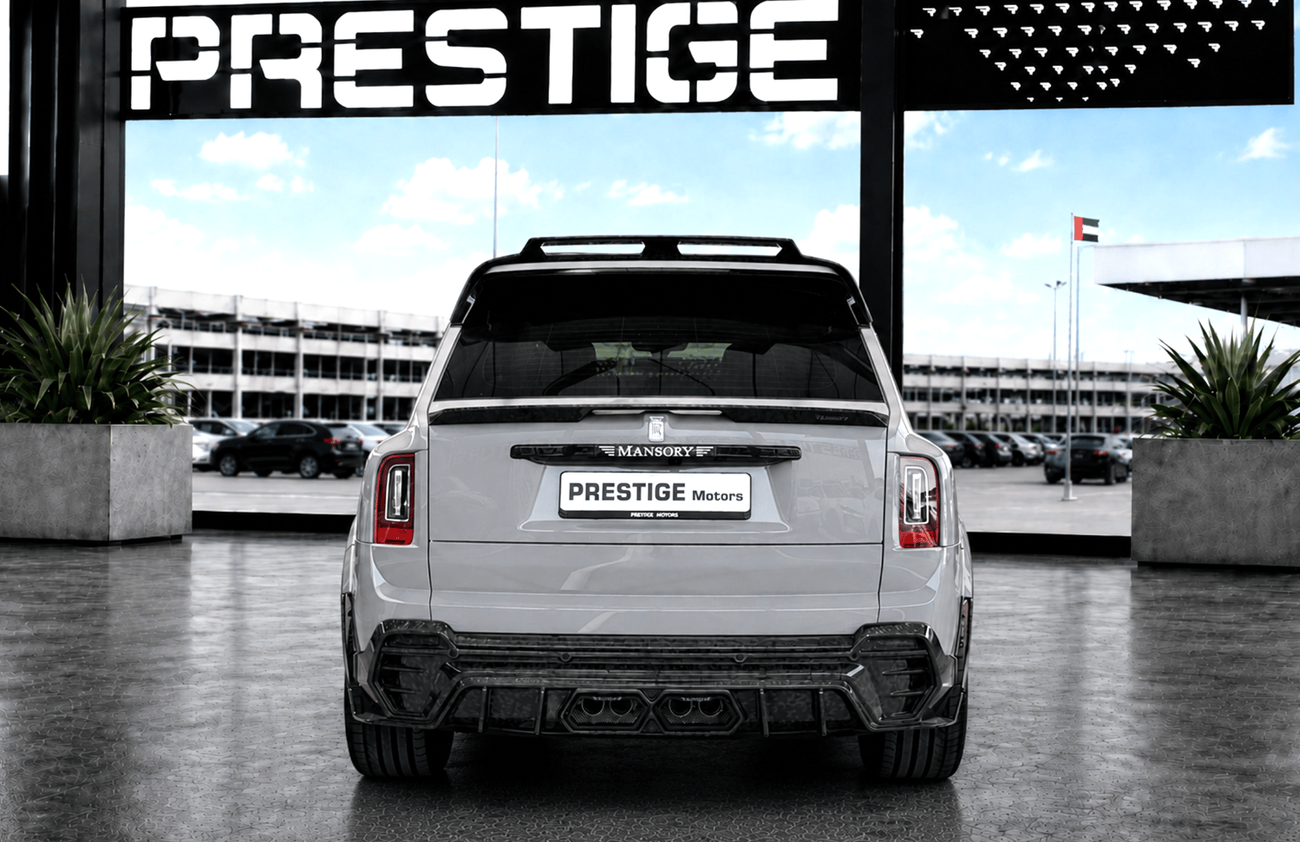 Rolls Royce Cullinan Modified Mansory Bodykit 2025  With full Mansory exhaust system