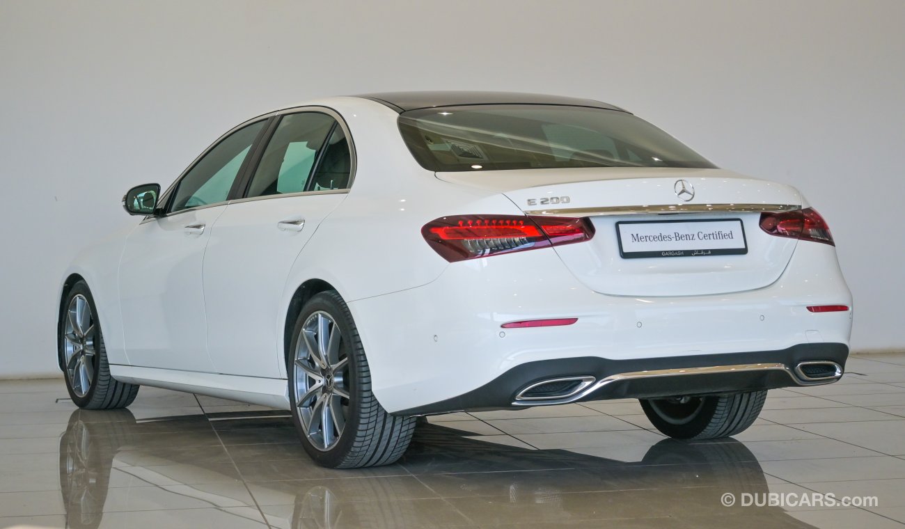 مرسيدس بنز E200 SALOON / Reference: VSB 32758 Certified Pre-Owned with up to 5 YRS SERVICE PACKAGE!!!