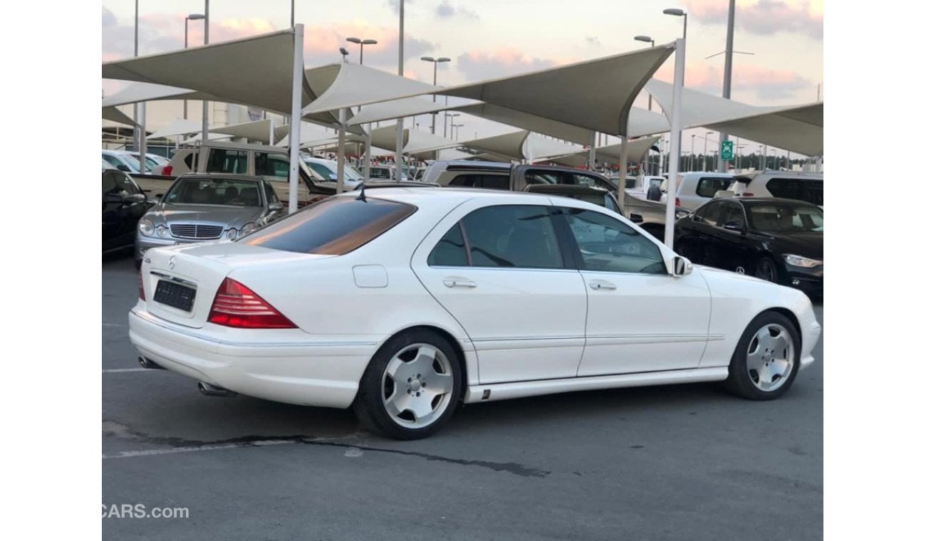 مرسيدس بنز S 350 موديل 2005 خليجي فل مواصفات كراسي جلد ومثبت سرعه وتحكم كهربي كامل ونظام صوت ممتاز وكاميرا خلفيه وتحك