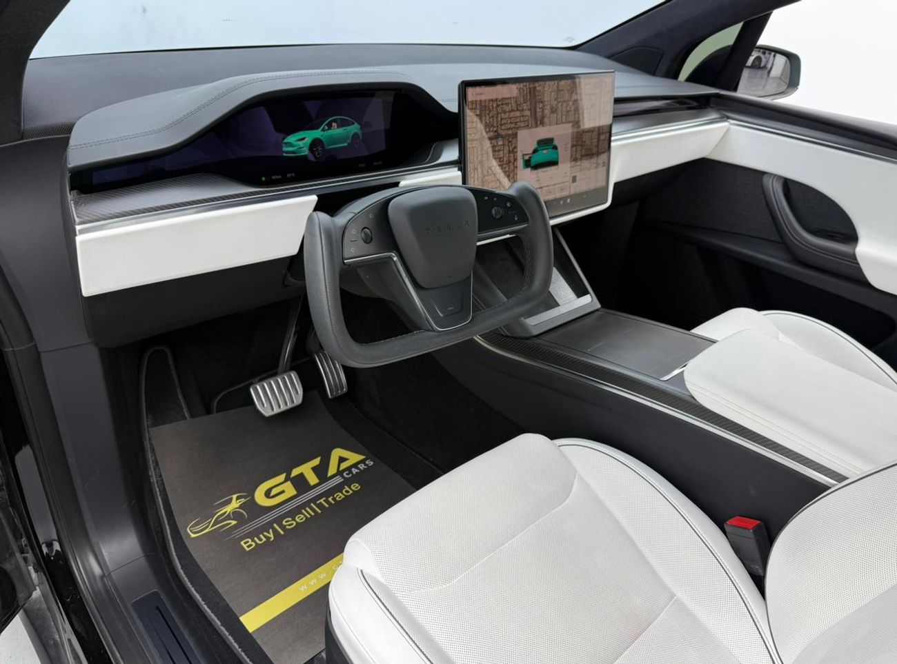 Tesla Model X Plaid (AWD) 2023 Tesla Model X ,Tesla Warranty Battery&Drive Unit Warranty+Full Service History ,GCC