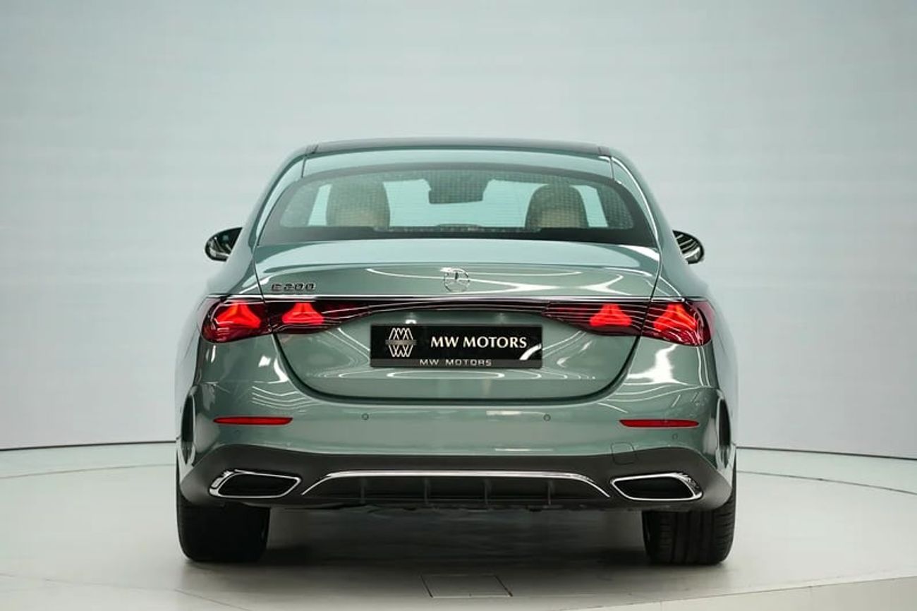 مرسيدس بنز E 200 كوبيه Summer Offer | E 200 | GCC 0km | Agency Warranty | AMG Sports Package