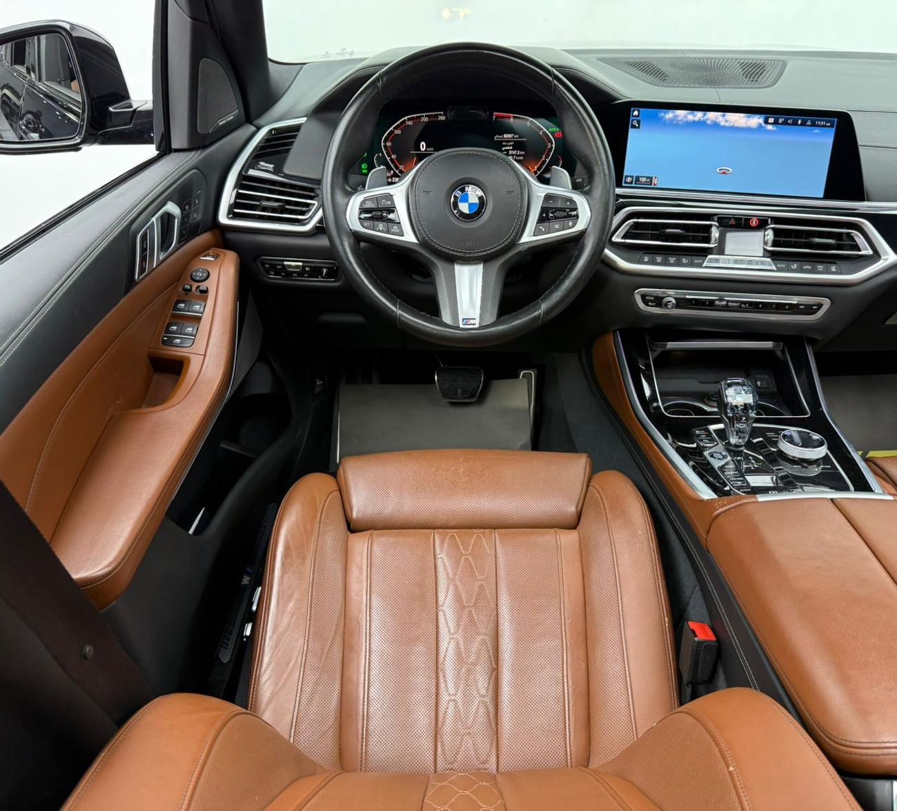 بي أم دبليو X5 50i M Sport 4.4L 2019 BMW X5 xDrive50i M-Sport, Warranty, Full BMW Service History, Fully Loaded, GC