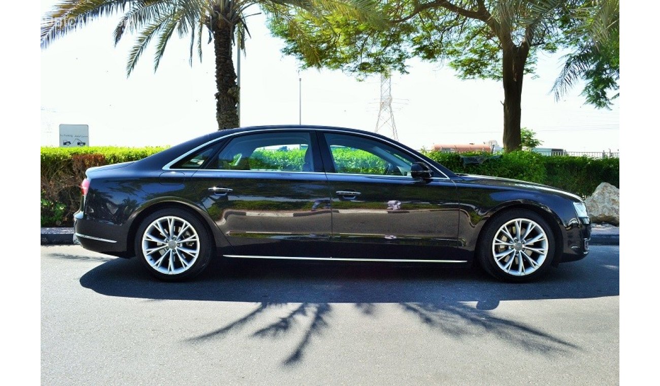 أودي A8 - ZERO DOWN PAYMENT - 3115 AED/MONTHLY - UNDER WARRANTY