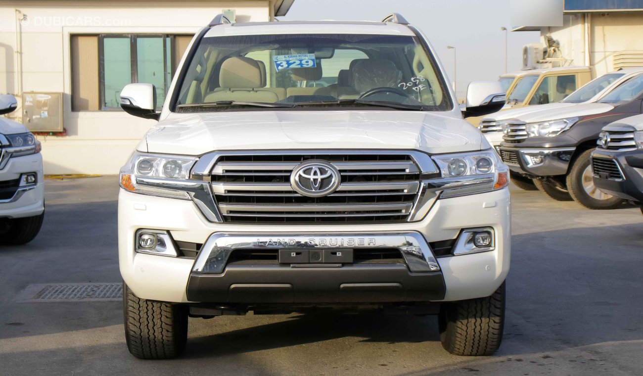 Toyota Land Cruiser 4.5Ltr. GXR- A/T 2019 Mid Option with Remote Engine Starter, Wireless Charger and Bumper Guard