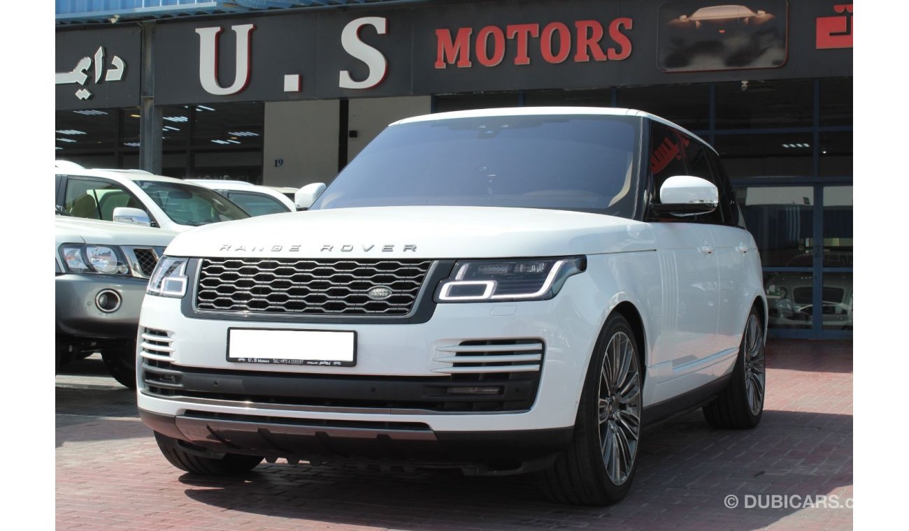 Land Rover Range Rover Vogue Supercharged 3.0 2021 GCC AL TAYER LOW MILEAGE IN BRAND NEW CONDITION