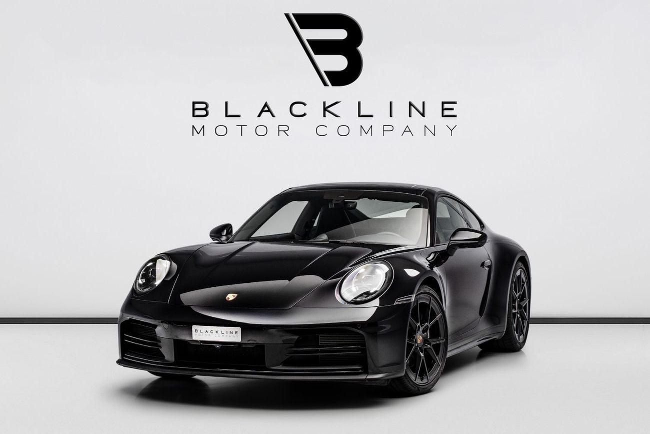 Porsche 911 CARRERA BUY NOW, PAY 2027 | THE BLACKLINE STANDARD | January 2027, Porsche Warranty, GCC