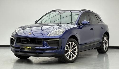بورش ماكان STD 2023 Porsche Macan, 1 Year Unlimited Km Warranty, Full Porsche Service History, GCC