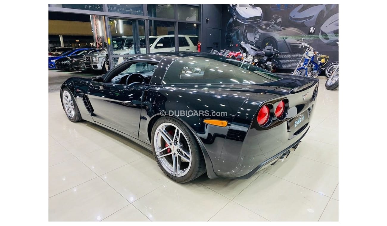 شيفروليه كورفت CHEVROLET CORVETTE Z06 505HP 2009 MODEL WITH ONLY 103K KM IN IMMACULATE CONDITION FOR ONLY 135K AED