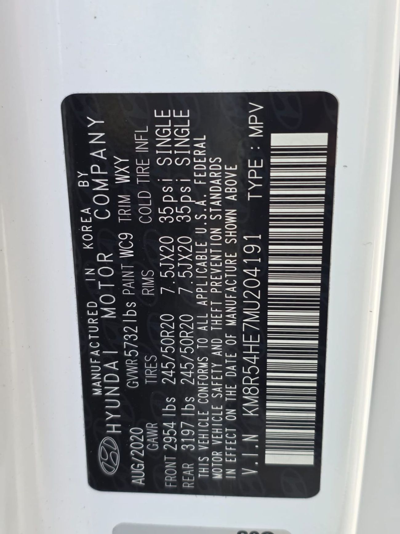 هيونداي باليساد 3.8L GDi (AWD) Premium