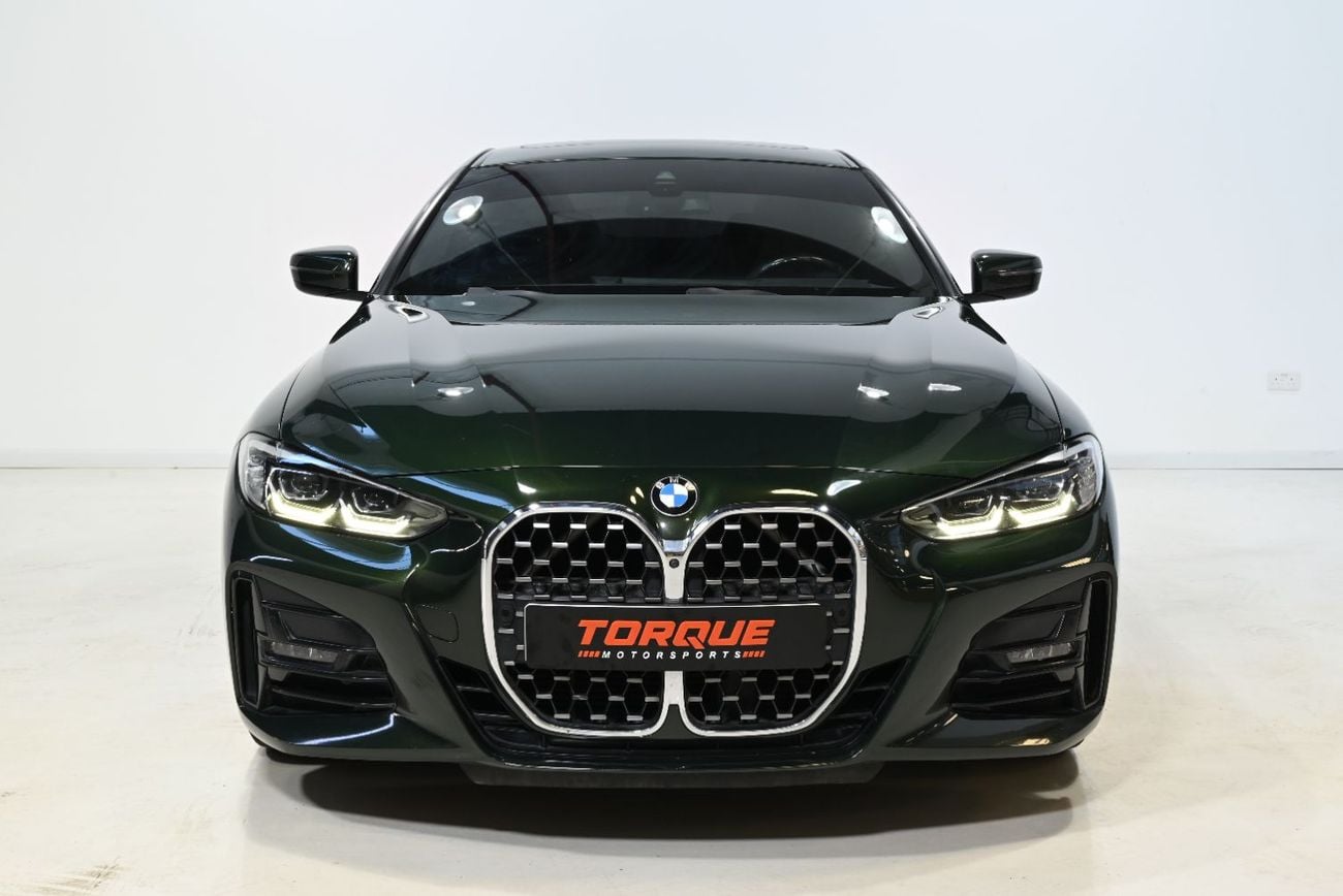 BMW 420i M SPORT 2024 BMW 420i Coupe M-Sport, 11/12/2028 BMW Warranty And Service Pack, BMW Service History, GCC