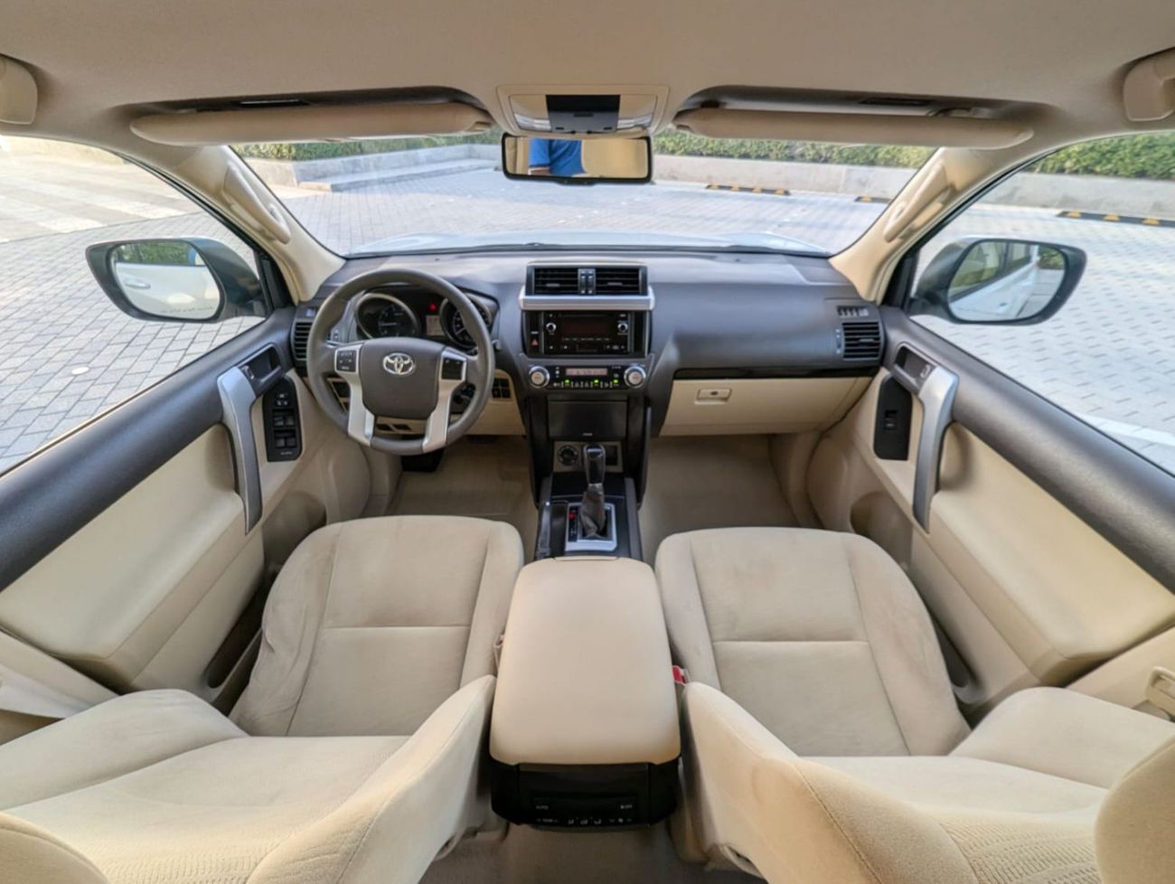 تويوتا برادو Toyota Prado LHD 2016 white colour