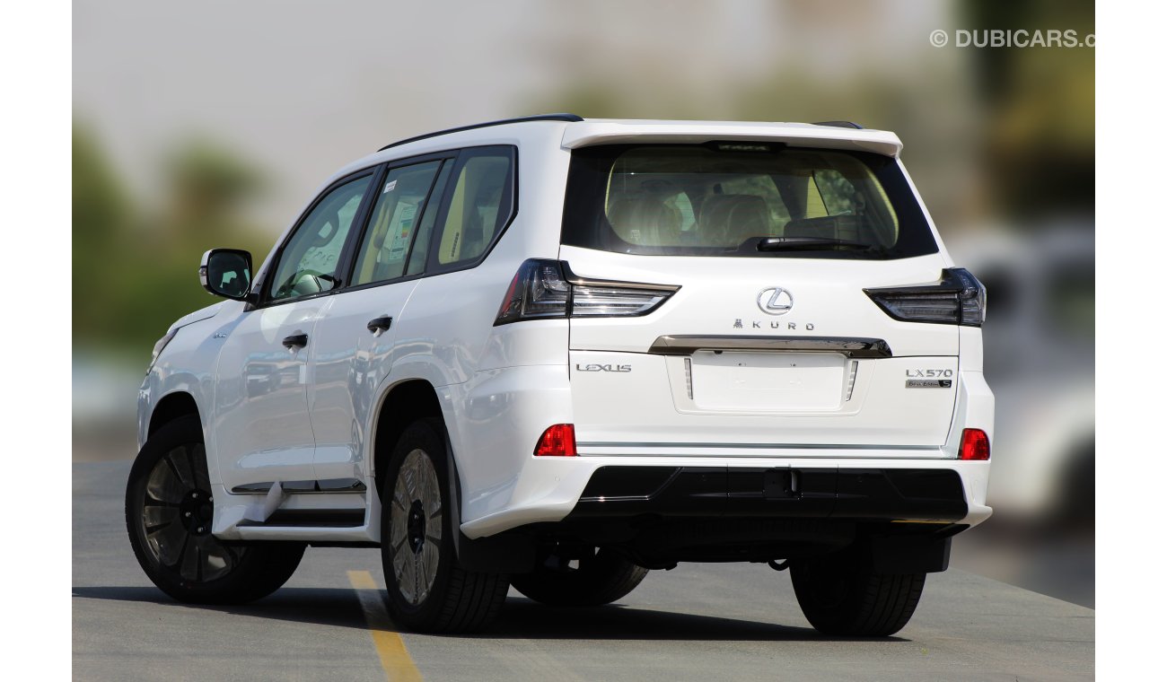 Lexus LX 570 Black Edition "KURO" 2019 model for export sales