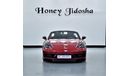 Porsche 718 Boxster EXCELLENT DEAL for our Porsche 718 Boxster GTS ( 2018 Model ) in Red Color GCC Specs
