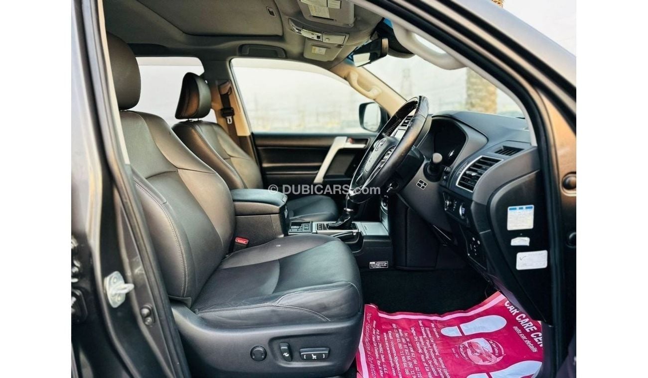 Toyota Prado TZ-G Type FULL OPTION | Premium Condition | SUNROOF | 2.8L DIESEL ENGINE | AT | BLACK LEATHER INTERI