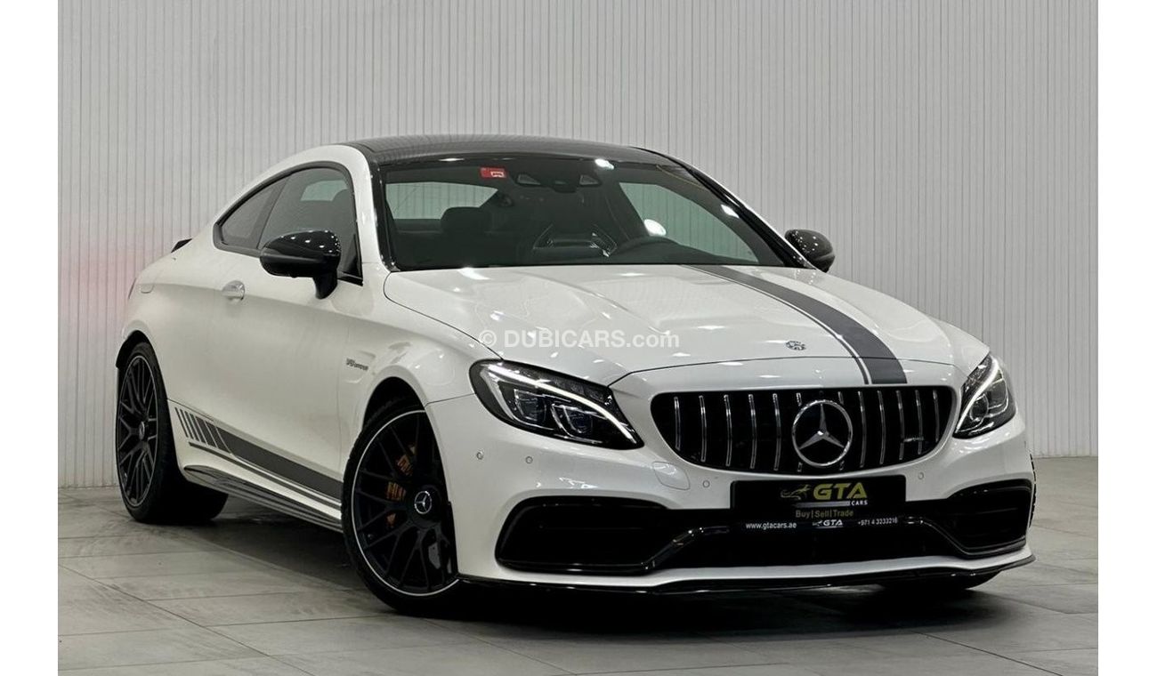 Mercedes-Benz C 63 Coupe 2017 Mercedes Benz C63s AMG, May 2024 AAA Warranty, Service History, Full Options, Low Kms, GCC