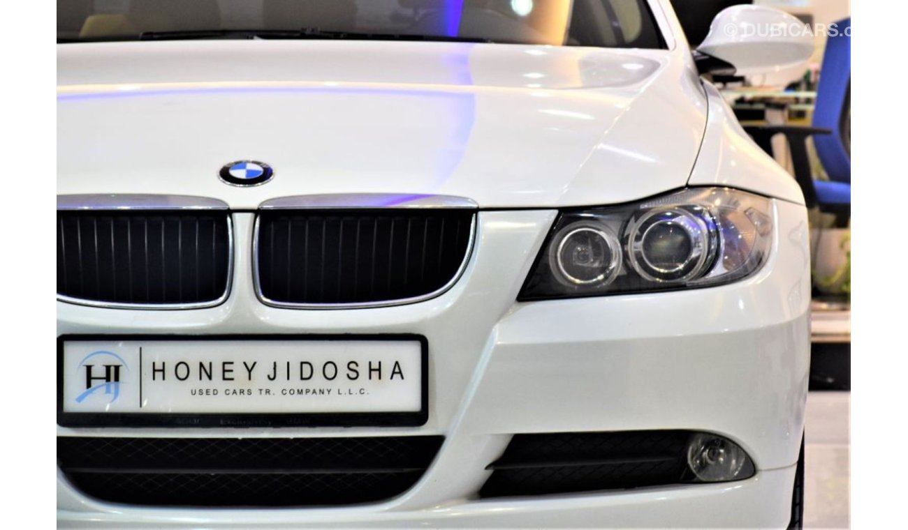 بي أم دبليو 320 AMAZING BMW 320i 2008 Model!! in White Color! GCC Specs