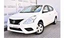 Nissan Sunny AED 574 PM | 1.5L SV GCC DEALER WARRANTY