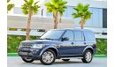 Land Rover LR4 HSE | 1,858 P.M | 0% Downpayment | Spectacular Condition!