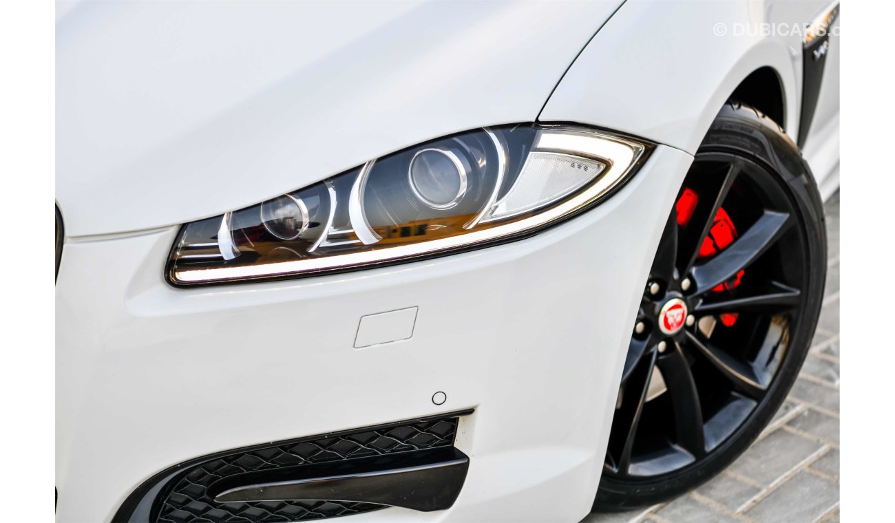 Jaguar XF 3.0L V6 Supercharged - Under Warranty!   GCC - AED 1,705 PER MONTH - 0% DOWNPAYMENT