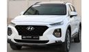 Hyundai Santa Fe GL Hyundai Santa Fe 2019 full option GCC, in excellent condition, without accidents