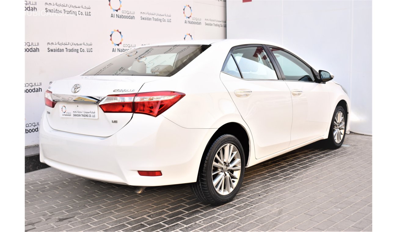 Toyota Corolla 1.6L SE+ 2015 GCC SPECS