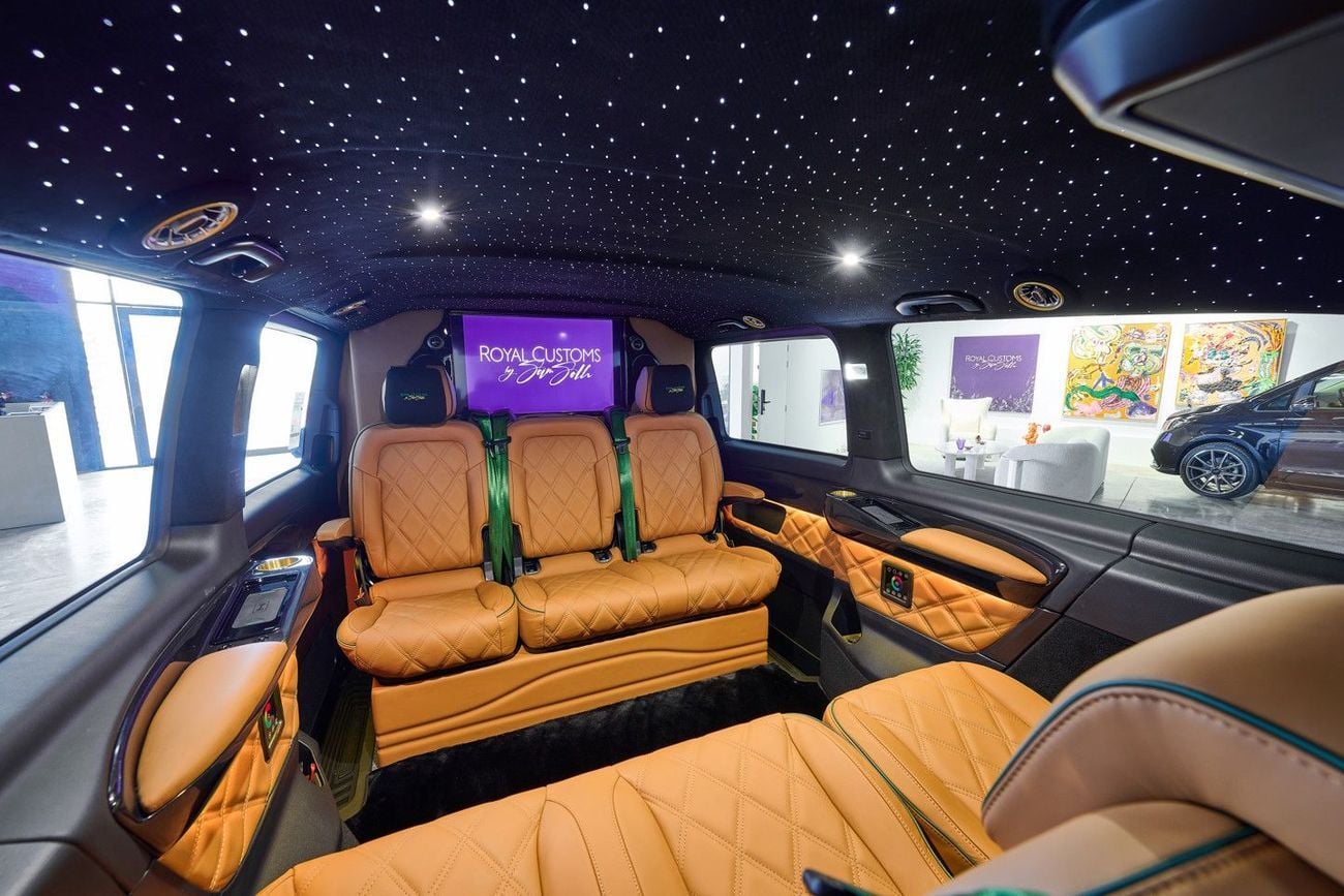 مرسيدس بنز V 300 2026 “L’ENTOURAGE” - Handcrafted by ROYAL CUSTOMS in Dubai (5 Year Warranty)
