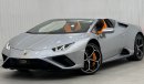 لمبرجيني هوراكان 2023 Lamborghini Huracan Evo Spyder, April 2026 Lamborghini Warranty + Service Pack, Low Kms, GCC