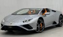 Lamborghini Huracan 2023 Lamborghini Huracan Evo Spyder, April 2026 Lamborghini Warranty + Service Pack, Low Kms, GCC