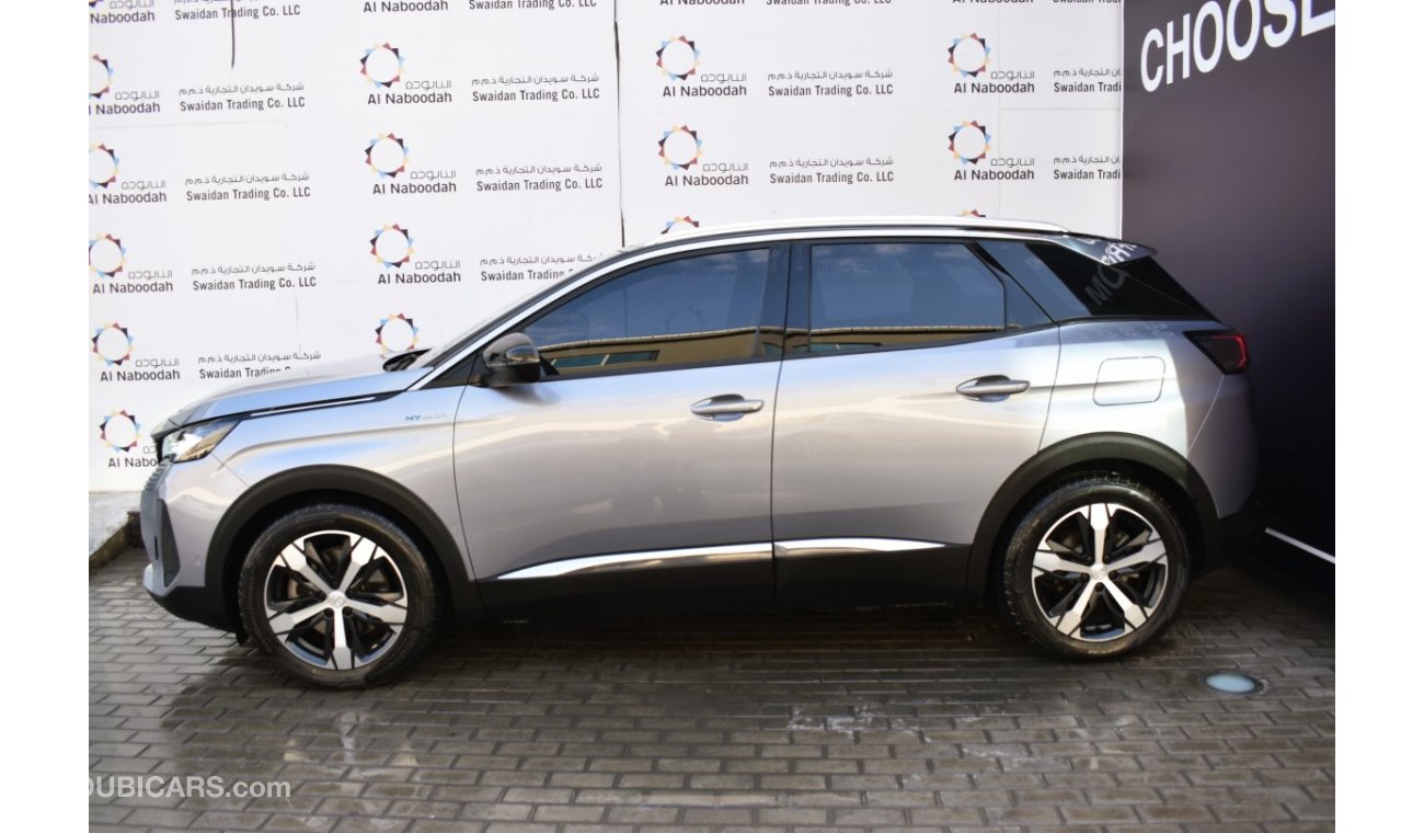 Peugeot 3008 AED 2239 PM | 1.6L GT PHEV HIBRID4 GCC AGENCY WARRANTY UP TO 2027 OR 100K KM