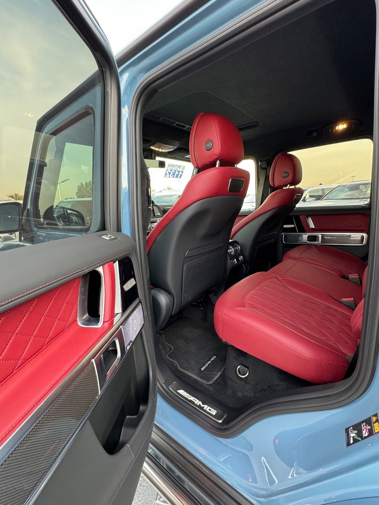 Mercedes-Benz G 63 AMG Mercedes Benz G63 AMG 4.0 V8 Engine China blue Interior Red 2023