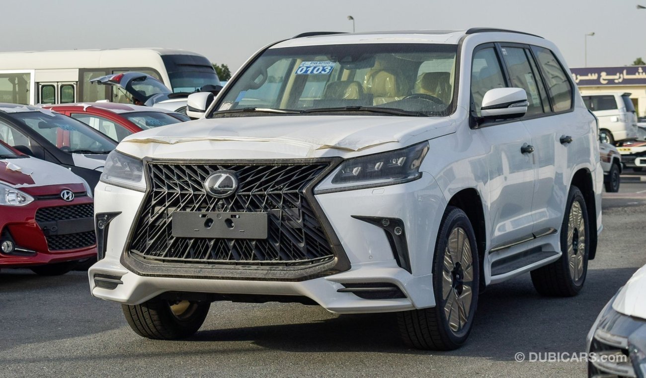 لكزس LX 570 5.7 L BLACK EDITION 2019 MODEL FULL OPTION AUTO TRANSMISSION ONLY FOR EXPORT