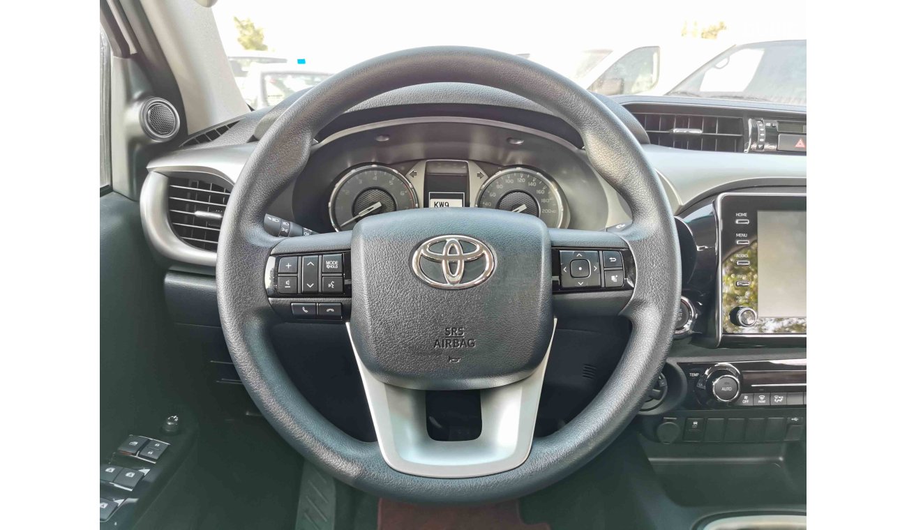 Toyota Hilux 2.7L, Manual, DRL LED Headlights, Rear Bedliner, Bluetooth, DVD, 4WD, Rear Camera (CODE # THFO03)