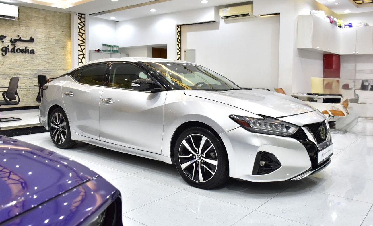 نيسان ماكسيما SV EXCELLENT DEAL for our Nissan Maxima SV ( 2021 Model ) in Silver Color American Specs