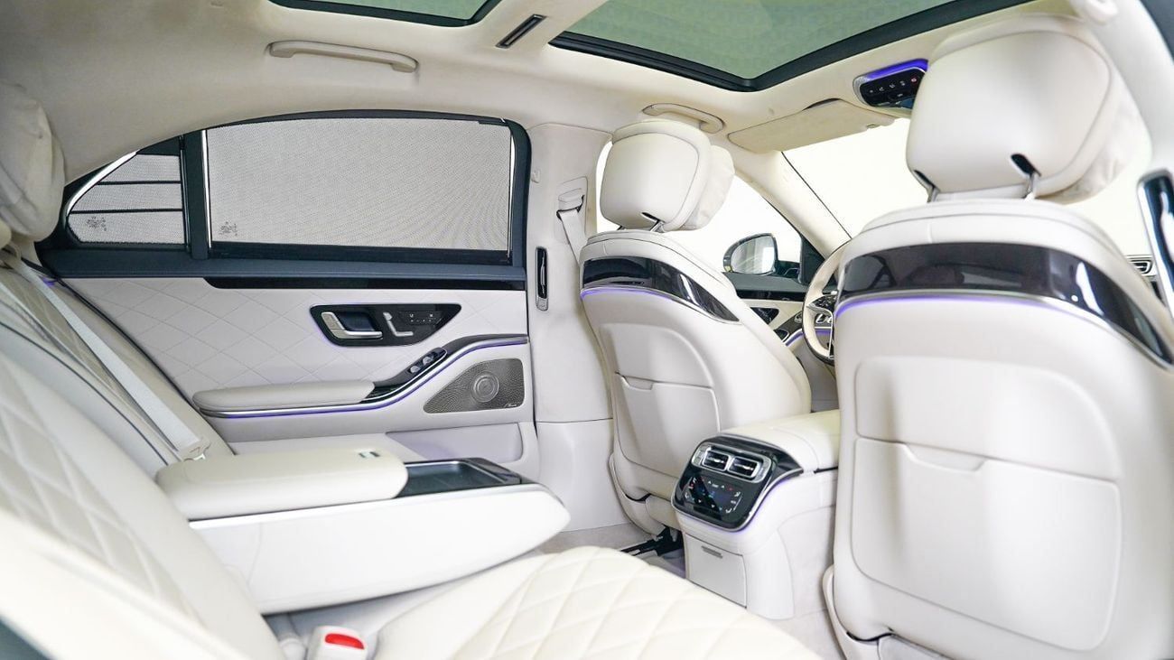 مرسيدس بنز S 580 Special Offer | AED 5,177 PM | Rear Seat Package, Burmester 3D | S 580 AMG Line