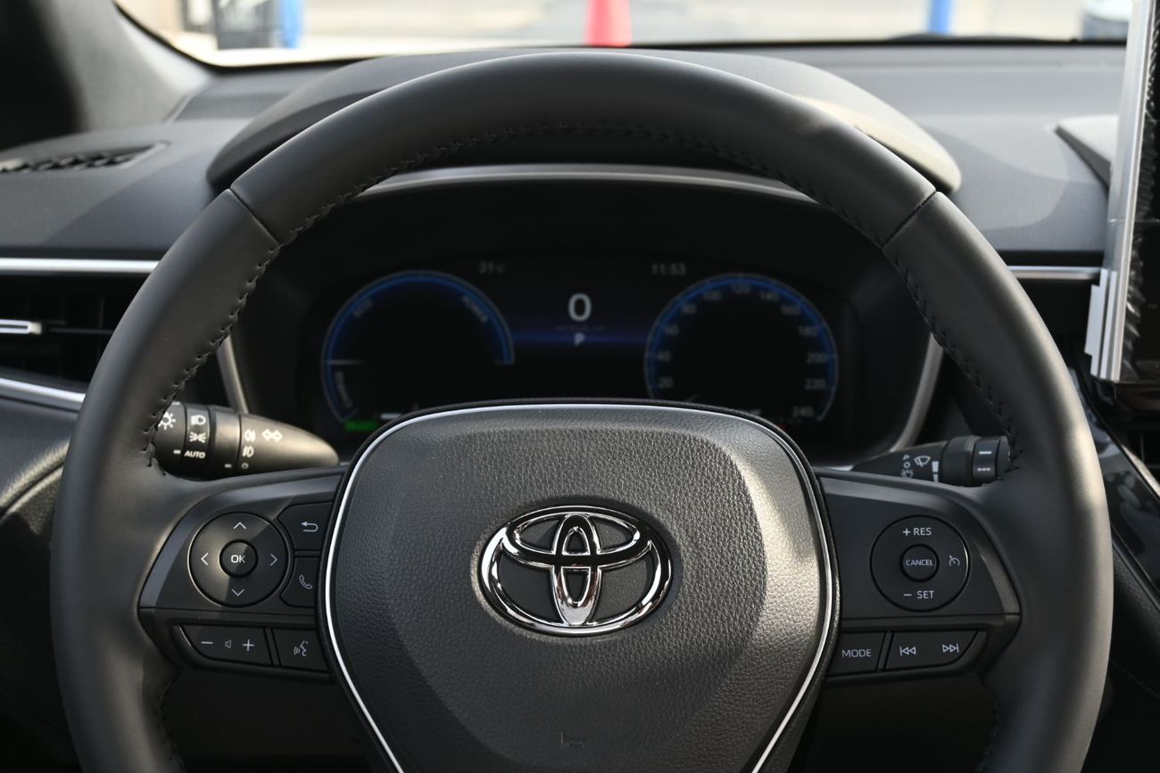 تويوتا كورولا كروس Toyota Corolla Cross 1.8L Hybrid FWD GCC, Model 2025, Color White