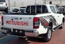 Mitsubishi L200 Used Mitsubishi58 L200 GLX 2.4L Petrol M/T 4*4  GCC White Color  2022 Model