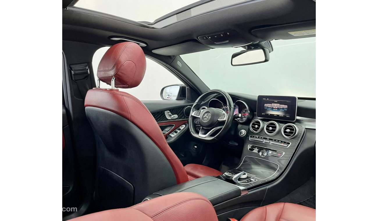 Mercedes-Benz C 200 AMG Pack 2017 Mercedes-Benz C200 AMG, Full Option, Warranty, Low Mileage, GCC