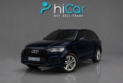 أودي Q7 45 TFSI AED 3,161 P.M • 0% Downpayment •  Audi Q7 45 TFSI Quattro • 1 Year Warranty