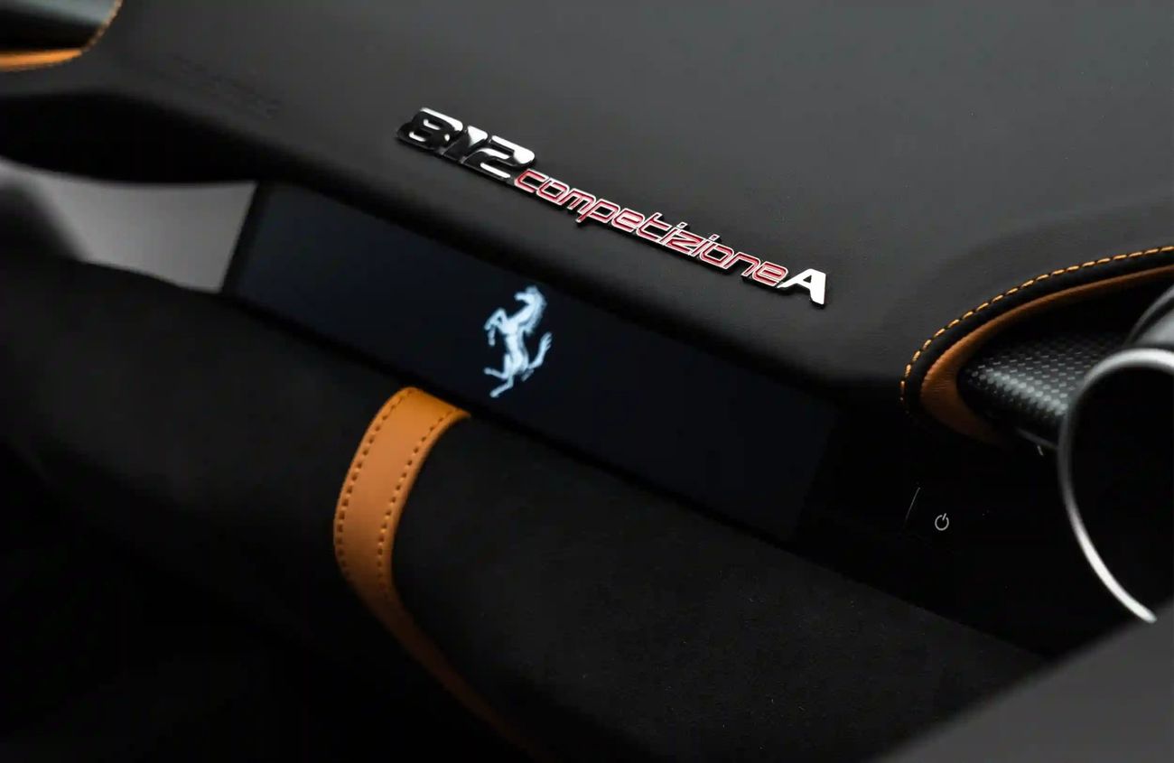 Ferrari 812 Competizione 6.5L V12 Naturally Aspirated Engine